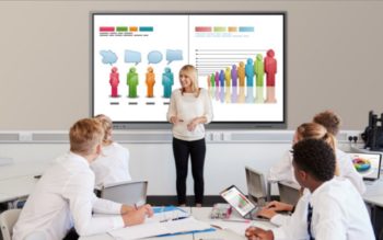 Vivitek mit neuen 4K-Signage-Touchdisplays Vivitek NovoTouch BK (Bild: Vivitek)
