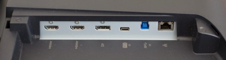 Anschlüsse des EIZO EV3450XC