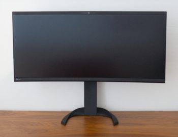 EIZO EV3450XC-BK Ansicht vorn in der höchsten Stellung