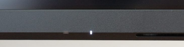 Weiß leuchtende LED im Betriebsmodus