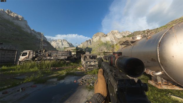 Spielszene aus dem Ego-Shooter Call of Duty: MW III