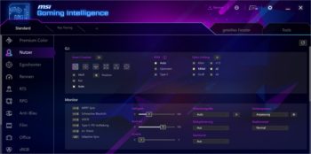 MSI Gaming Intelligence: App für die Steuerung des Monitor-OSDs …