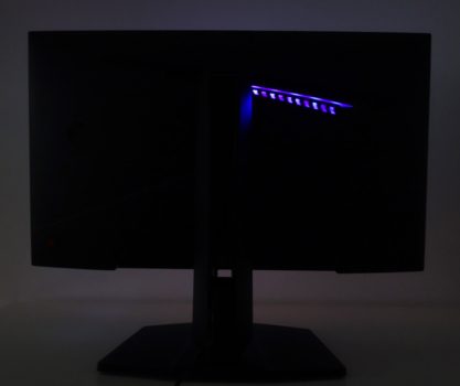 RGB-LED-Beleuchtung auf der Gehäuserückseite