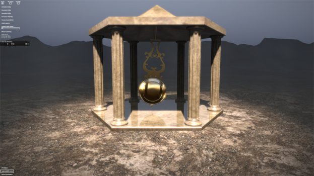 Tearing-Test mit NVIDIA G-Sync Pendulum Demo