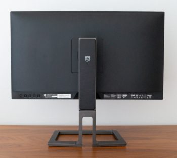 Ansicht Display hinten in der höchsten Stellung