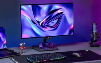 ASUS bringt QD-OLED-Monitor mit WQHD und 360 Hz ASUS ROG Strix OLED XG27ACDNG (Bild: ASUS)