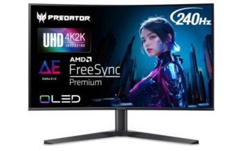Acer X32 X: Neues 4K-OLED-Display mit 240 Hz Acer Predator X32 X (Bild: Acer)