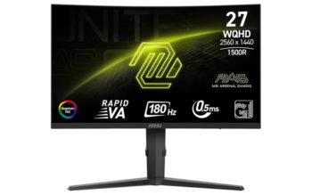 MSI: Rapid-VA-Monitor mit WQHD, 180 Hz und QLED MSI MAG 275CQRF QD E2 (Bild: MSI)