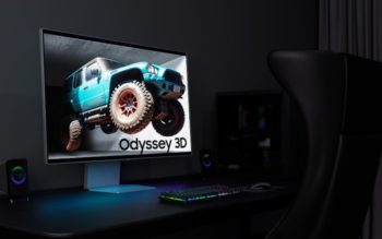 Samsung zeigt Odyssey 3D mit 4K165 und Stereoskopie Samsung Odyssey 3D (Bild: Samsung)