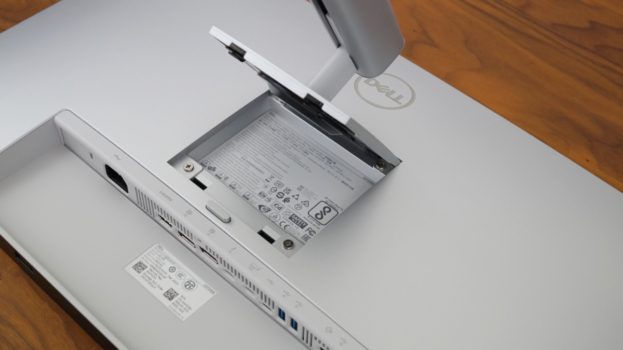Verbindung von Standbein und Display