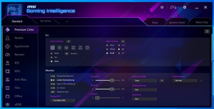 Gaming Intelligence „Standard“