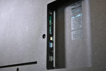 Philips 55PUS8909 Ansicht: Anschlüsse rechte Seite