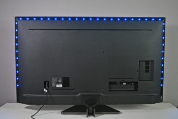 Dreiseitiges Ambilight: Rückseite