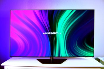 Dreiseitiges Ambilight: Vorderseite