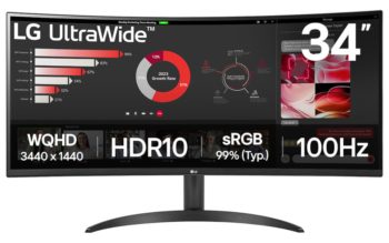 LG UltraWide 34WR50QK (Bild: LG)