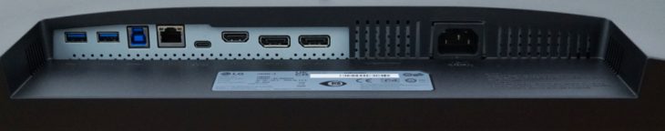 Anschlüsse des LG 24BA850-B