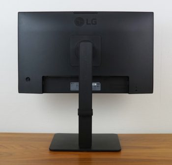 Ansicht Display hinten in der höchsten Stellung