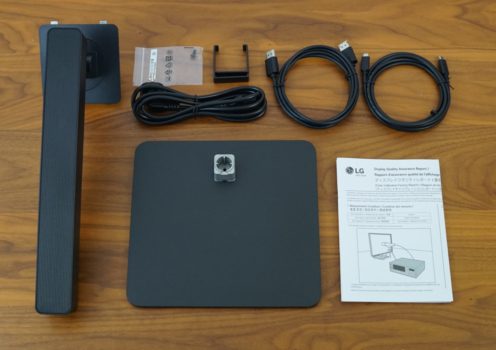 Lieferumfang des LG 24BA850-B