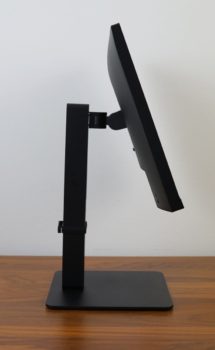Display maximale Neigung nach hinten