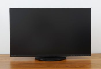 Ansicht Display vorn in der niedrigsten Stellung