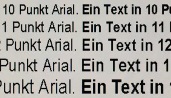 Textwiedergabe 1280 x 720, Vollbild