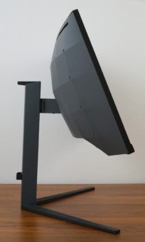 Display maximale Neigung nach hinten