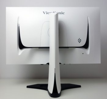 ViewSonic XG272-2K-OLED Rückseite zeigt eine erfrischende Individualität in Weiß