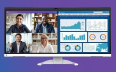 Der ultimative Monitor für Ihre Videokonferenzen