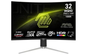MSI bringt MAG 325CQRXF E2 mit WQHD und 240 Hz MSI MAG 325CQRXF E2 (Bild: MSI)