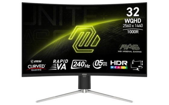 MSI MAG 325CQRXF E2 (Bild: MSI)