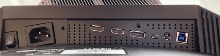 Anschlüsse des AOC AG456UCZD
