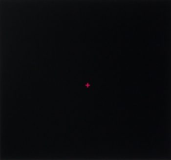 Eingeblendetes rotes Fadenkreuz