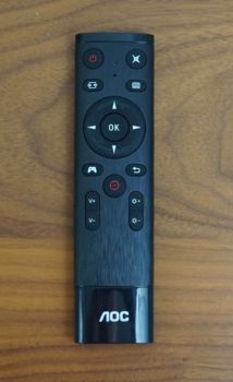 Fernbedienung des AOC AG456UCZD