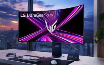 LG UltraGear GX9: Erster biegbarer 5K2K Gaming-Monitor LG 45GX950A (Bild: LG)
