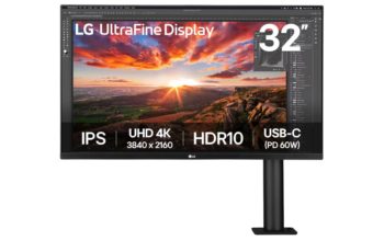 LG 32UN880K: 4K-Office-Display ist vorbestellbar LG UltraFine 32UN880K (Bild: LG)