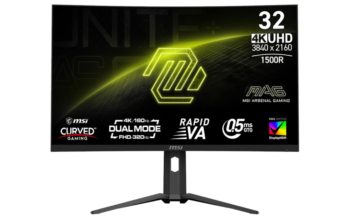 MSI 321CUPDFDE: Dual-Hz-Display mit AI-Features MSI MAG 321CUPDF (Bild: MSI)