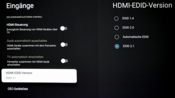 Screenshot: HDMI-EDID-Version