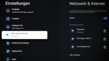 OSD: Netzwerk & Internet