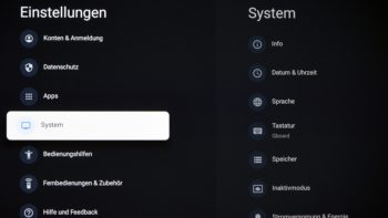 OSD: System