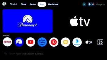 Betriebssystem: Google TV