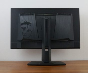 Ansicht Display von hinten