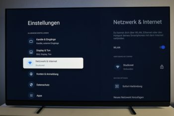 OSD: Netzwerk und Internet