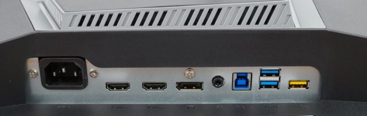 Anschlüsse des AOC AG326UD