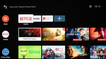 Wenige Apps sind vorinstalliert