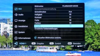 OSD: Filmmaker-Mode SDR