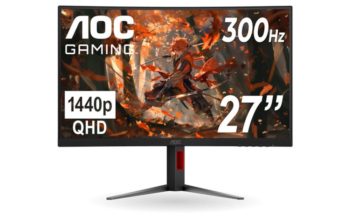 AOC: Neues Gaming-Display mit WQHD und 300 Hz AOC CQ27G4ZH (Bild: AOC)