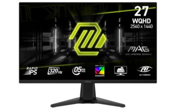 MSI bringt MAG 275QF X32 mit WQHD und 320 Hz MSI MAG 275QF X32 (Bild: MSI)