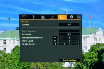 OSD: Gamma