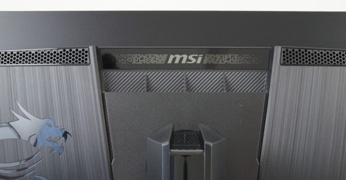 Monitorrückseite unbeleuchtet