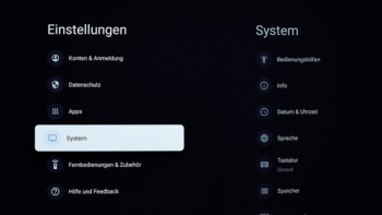 OSD: System